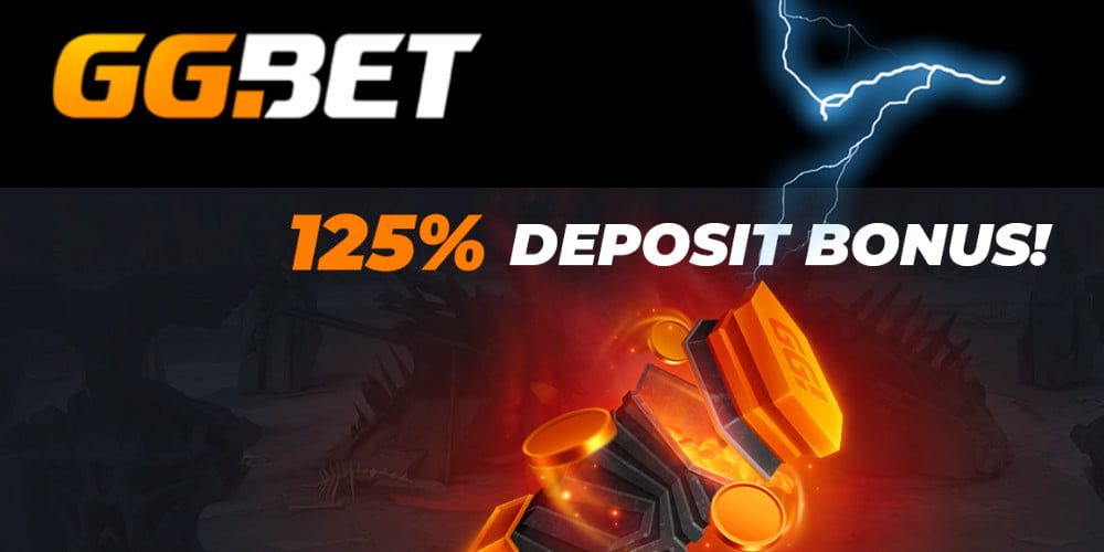 125% Deposit Bonus from GG.bet
